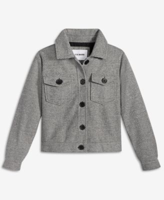 Women's Collared Button-Front Jacket