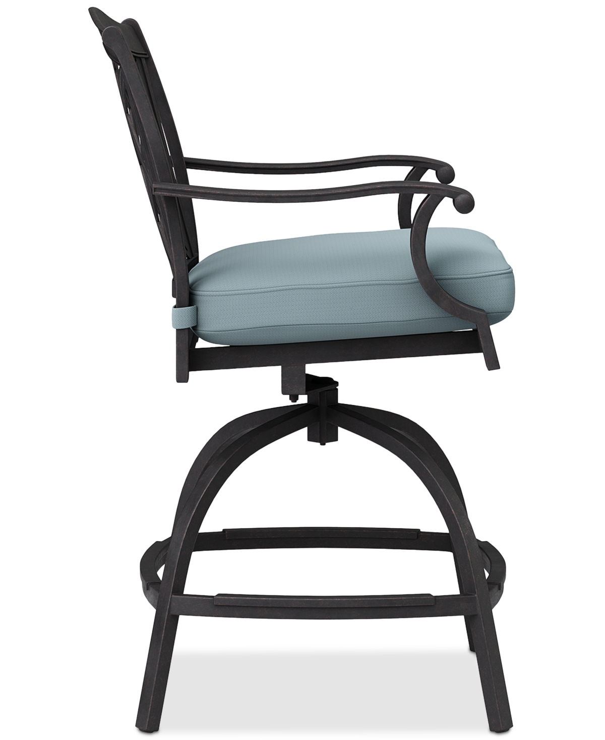 AGIO WYTHBURN OUTDOOR FIREPIT BAR HEIGHT BAR STOOL, CREATED FOR MACY'S 