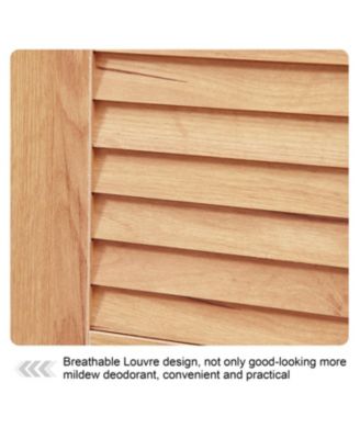 Streamdale Multifunctional Shoe Cabinet with Storage, Bench & Adjustable Shelves for Hallway