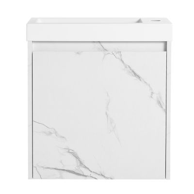 Compact Wall-Mounted Vanity Modern & Space-Saving Bathroom Cabinet