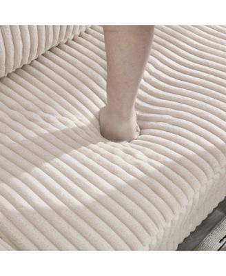 U-Shaped Couch with Double Chaise & Oversized Seat