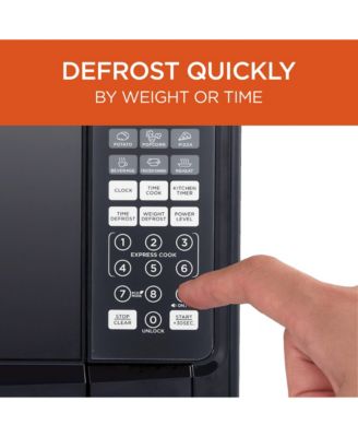 1.4 Cu. Ft. Counter Top Microwave, Black