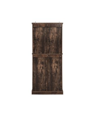 Streamdale 4 Door Cabinet with 1 Drawer, with 4 Adjustable Inner Shelves, Storage Cabinet