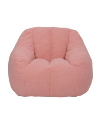 Tufted Bean Bag Chair with Memory Foam Filling