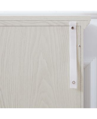 Antique Display Cabinet with Adjustable Shelves and Glass Doors, Vintage Showcase