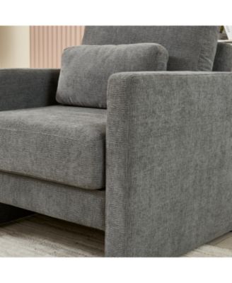 Modern Chenille Armchair: Comfort and Style for Your Living Space