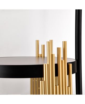 Streamdale Matte Gold Floor Lamp for Living Room, Office, Reading