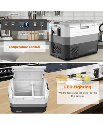 58 Quart Portable Electric Camping Car Cooler