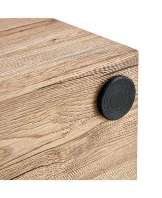 Streamdale Modern Wood Texture MDF Coffee Table, Simple, Durable Design (39.3"x23.6"x11.8")