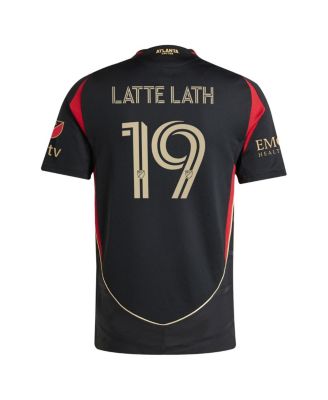 Men's Emmanuel Latte Lath Black Atlanta United FC 2025 The Connector Authentic Player Jersey