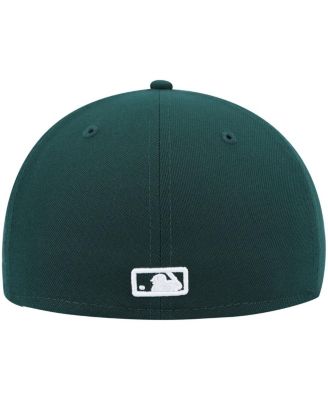 Men's Green New York Yankees White Logo 59FIFTY Fitted Hat