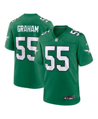 Nike - Men's Brandon Graham Kelly Green Philadelphia Eagles Alternate Game Jersey