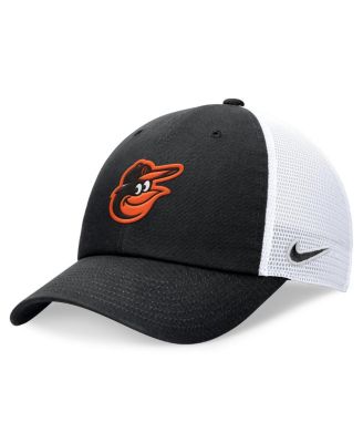 Nike - Men's Black Baltimore Orioles Club Trucker Adjustable Hat
