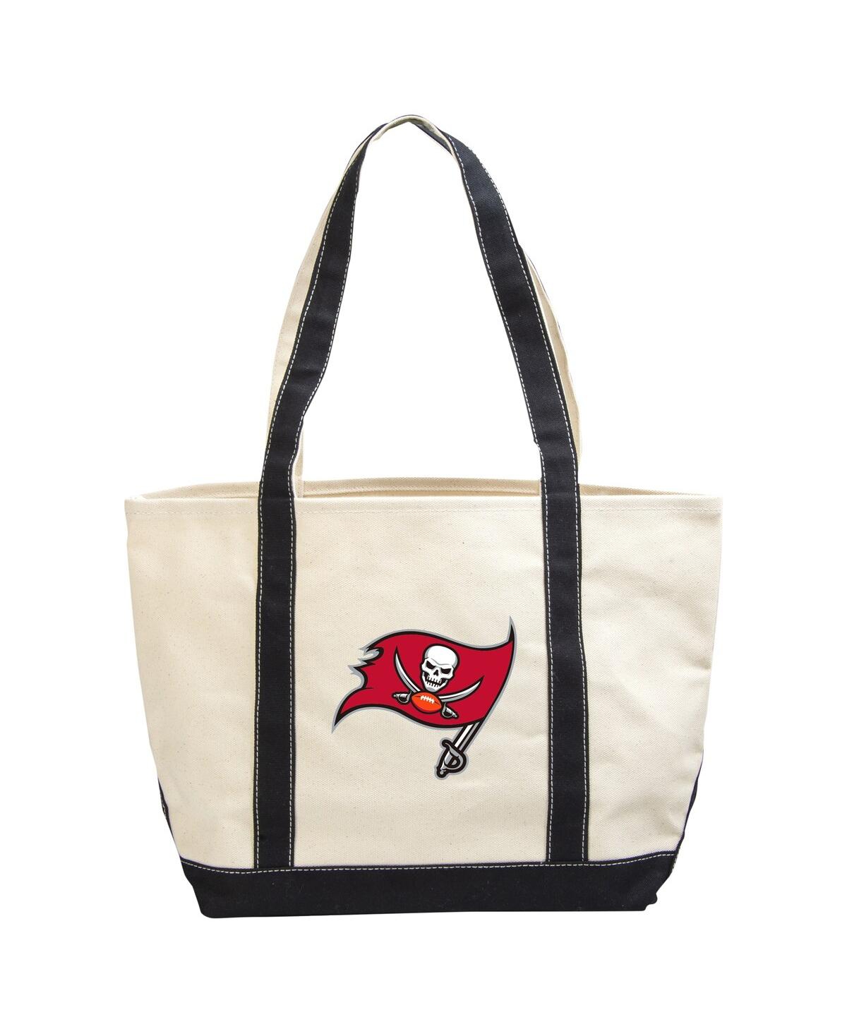 Tampa Bay Buccaneers Canvas Tote Bag - Cream
