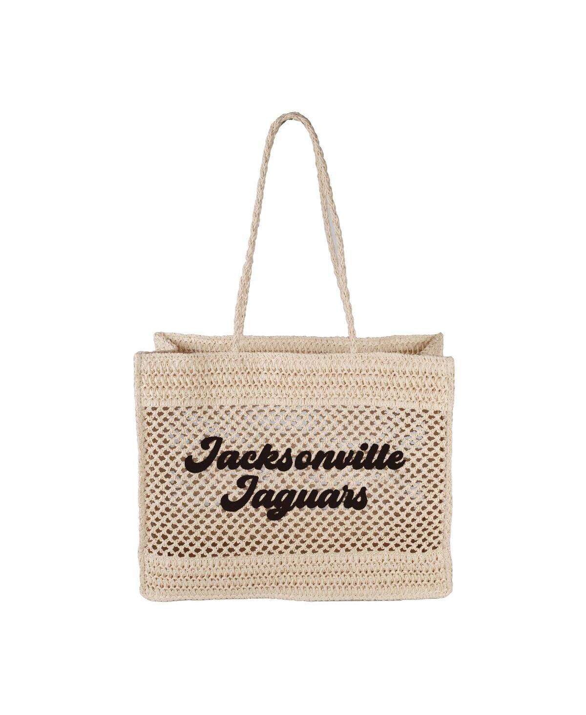 Jacksonville Jaguars Coastal Tote Bag - Tan