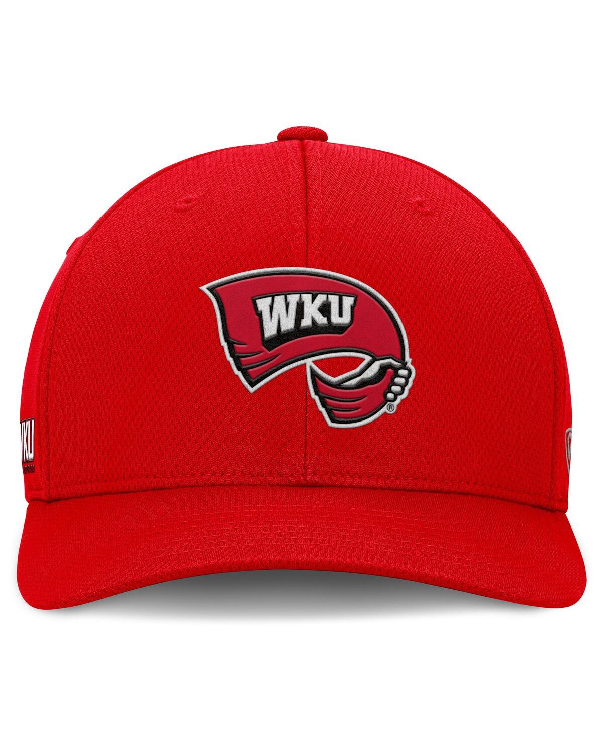 Top Of The World Men'sâ Red Western Kentucky Hilltoppers Reflex Performance Flex Hat