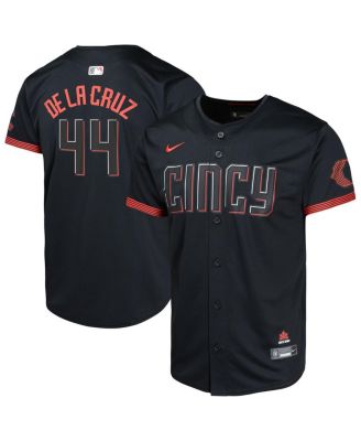 Nike - Big Boys and Girls Black Cincinnati Reds City Connect Limited Jersey