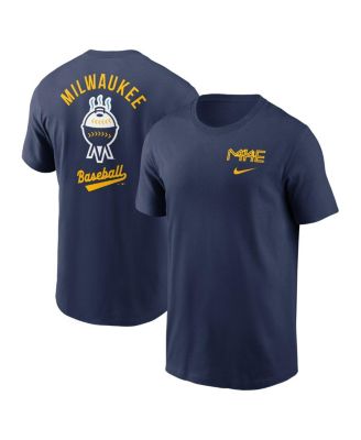 Nike - Men's Navy Milwaukee Brewers 2025 City Connect T-Shirt