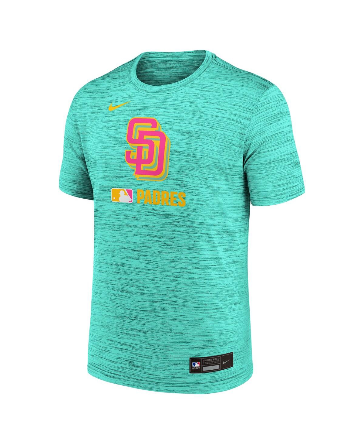 Nike Men's Mint San Diego Padres 2025 City Connect Authentic Collection Velocity Performance T-shirt In Green