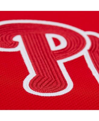 Men's Ryan Howard Red Philadelphia Phillies Cooperstown Collection Batting Practice Jersey