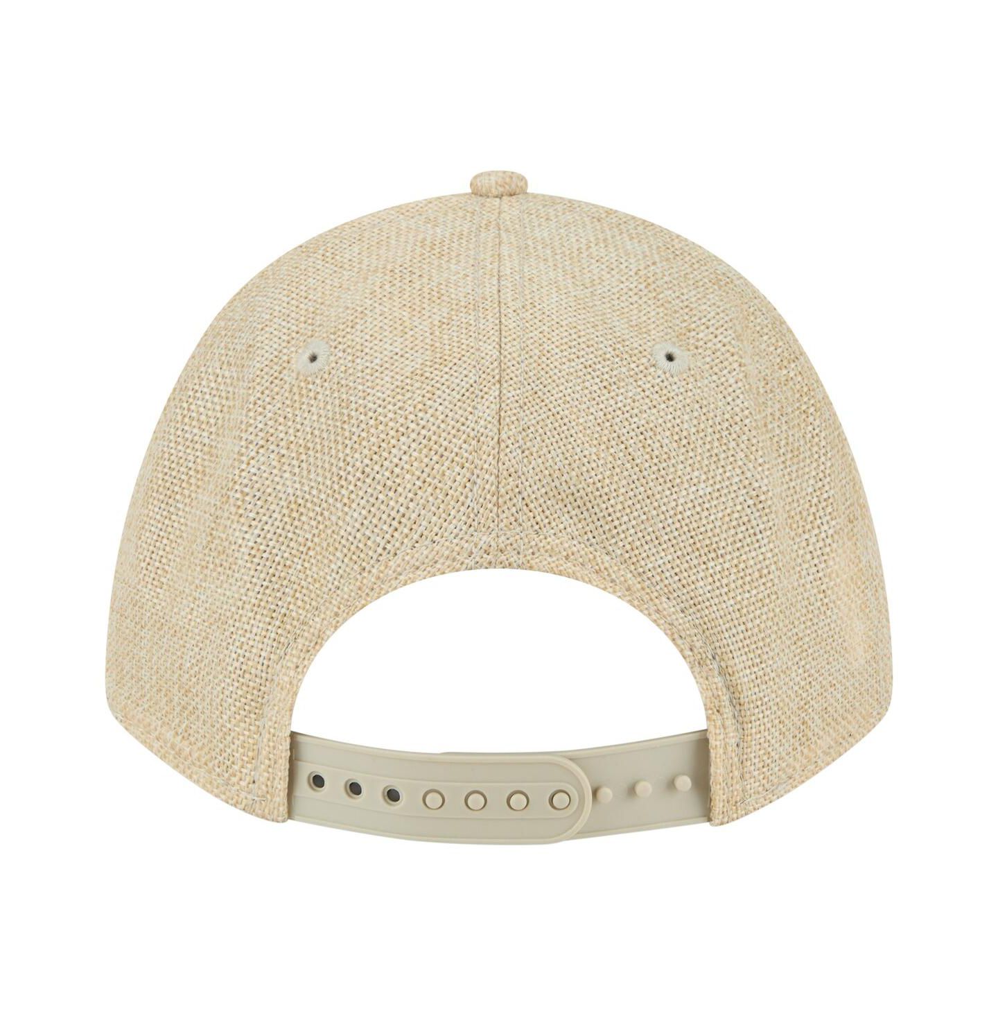 Мужская кепка New Era Tan Boston Celtics Injection Woven A-Frame 9FORTY Adjustable Hat — фото 4