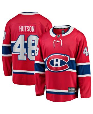 Fanatics - Men's Lane Hutson Red Montreal Canadiens Home Breakaway Jersey