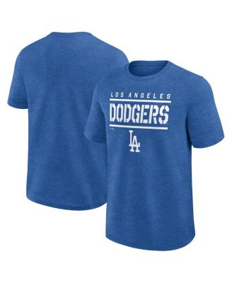 Fanatics - Men's Heather Royal Los Angeles Dodgers Top Notch T-Shirt