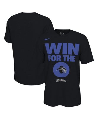 Nike - Men's and Women's Black Orlando Magic 2025 NBA Playoffs On-Court Mantra T-Shirt