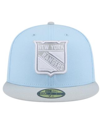 Men's Light Blue/Gray New York Rangers Color Pack 2-Tone 59FIFTY Fitted Hat