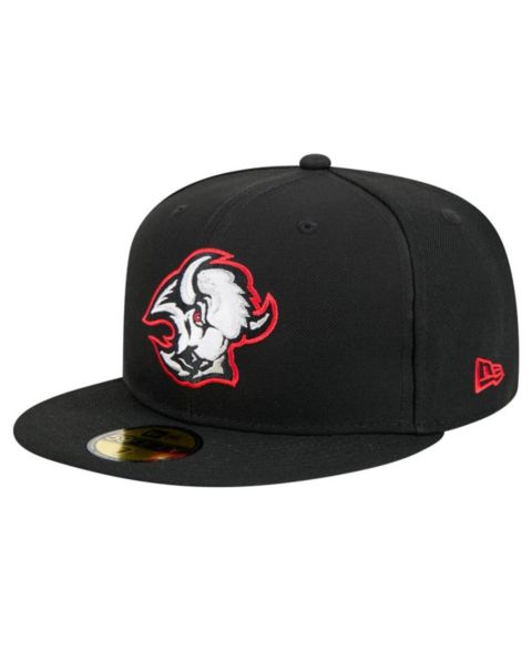 Мужская кепка New Era Black Buffalo Sabres Core 59FIFTY Fitted Hat