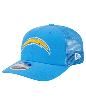 Men's Powder Blue Los Angeles Chargers Main Trucker 9SEVENTY Stretch Snap Hat