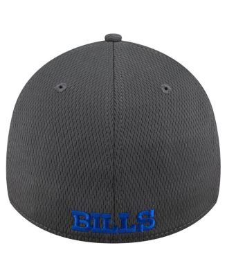 Men's Graphite Buffalo Bills Main 39THIRTY Flex Hat