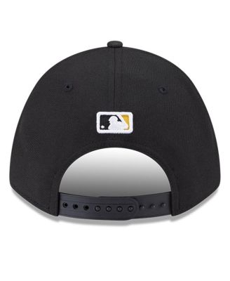 Men's Black Pittsburgh Pirates Player Replica 9FORTY Adjustable Hat