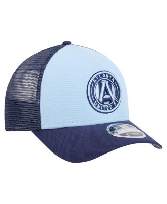 Men's Light Blue Atlanta United FC Color Pack 9FORTY A-Frame Adjustable Trucker Hat