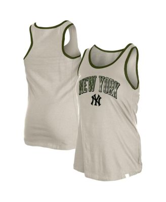 New Era - Women's Cream New York Yankees Armed Forces Tank Top