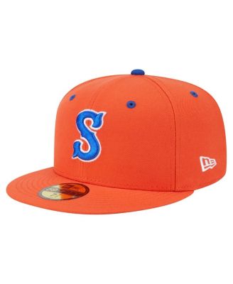 New Era - Men's Orange Syracuse Mets Authentic Collection 59FIFTY Fitted Hat