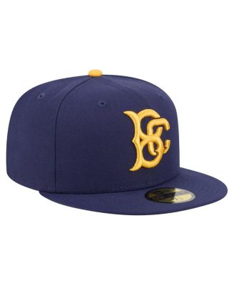 Men's Navy Brooklyn Cyclones Authentic Collection 59FIFTY Fitted Hat