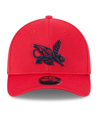 Men's Red Texas Rangers City Connect Batting Practice 9FORTY M-Crown Adjustable Hat