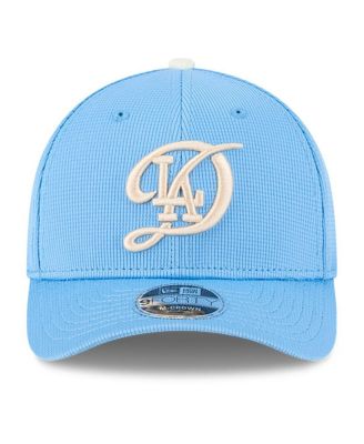 Men's Light Blue Los Angeles Dodgers City Connect Batting Practice 9FORTY M-Crown Adjustable Hat