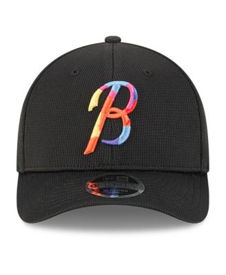 Men's Black Baltimore Orioles City Connect Batting Practice 9FORTY M-Crown Adjustable Hat