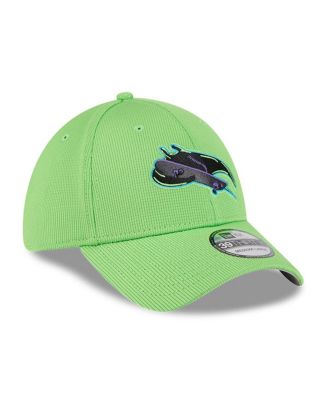 Men's Neon Green Tampa Bay Rays City Connect Batting Practice 39THIRTY Flex Hat