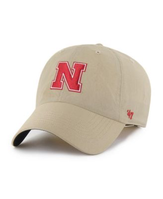 '47 Brand - Men's Khaki Nebraska Huskers Clean Up Brrr Adjustable Hat