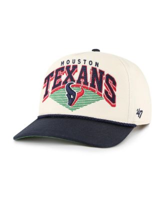 '47 Brand - Men's Cream Houston Texans Pomona Rope Adjustable Hitch Hat
