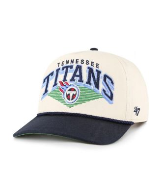 Men's Cream Tennessee Titans Pomona Rope Hitch Adjustable Hat