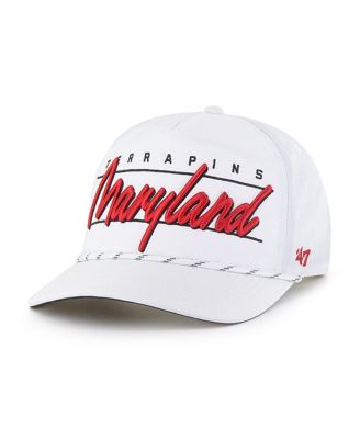 '47 Brand - Men's White Maryland Terrapins Condor Hitch Brrr Adjustable Hat