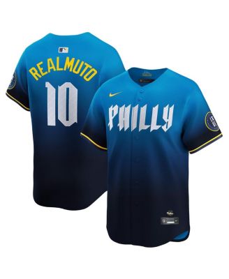 Nike - Men's J.T. Realmuto Navy Philadelphia Phillies City Connect Limited Jersey