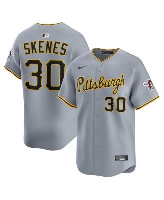 Nike - Men's Paul Skenes Gray Pittsburgh Pirates Road Limited Player Jersey