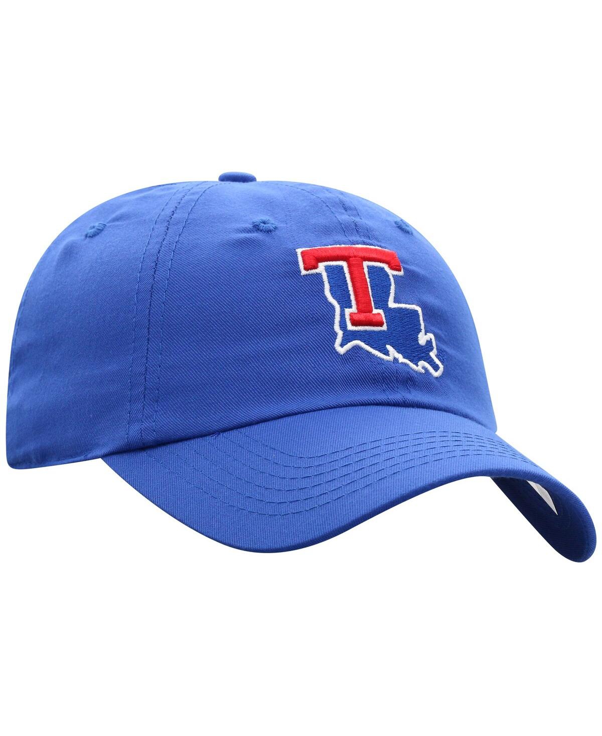 Top Of The World Men'sâ Royal Louisiana Tech Bulldogs Staple Adjustable Hat