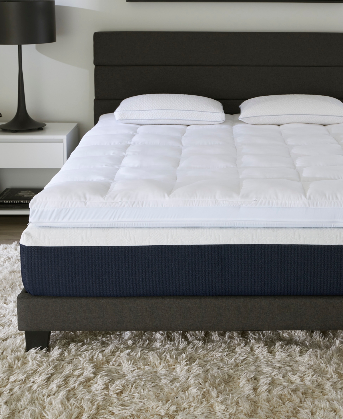 Comfort Tech 3" Serene Foam Mattress Topper, Twin