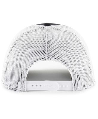 Men's Black Chicago White Sox Retro Region Patch Trucker Adjustable Hat